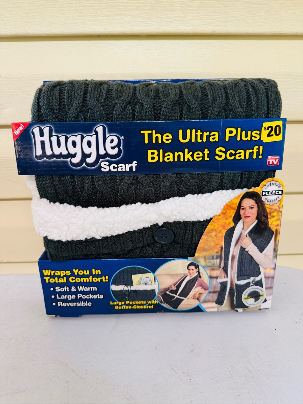 Ultra Plus Blanket Scarf - Dark Green